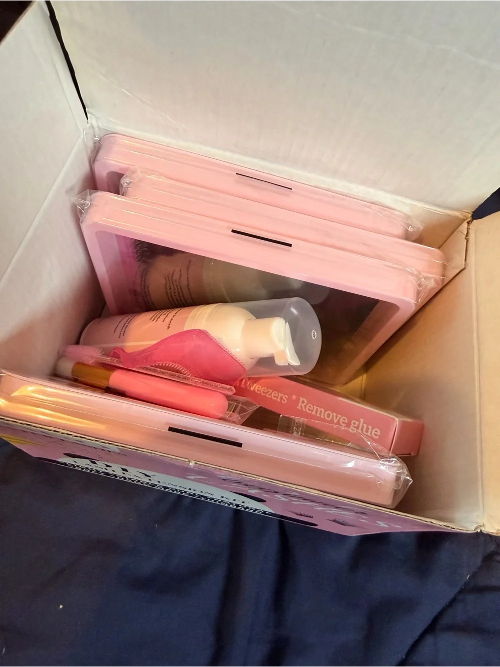 Pink DIY Lash Extension Kit - Beginner Cluster Lashes